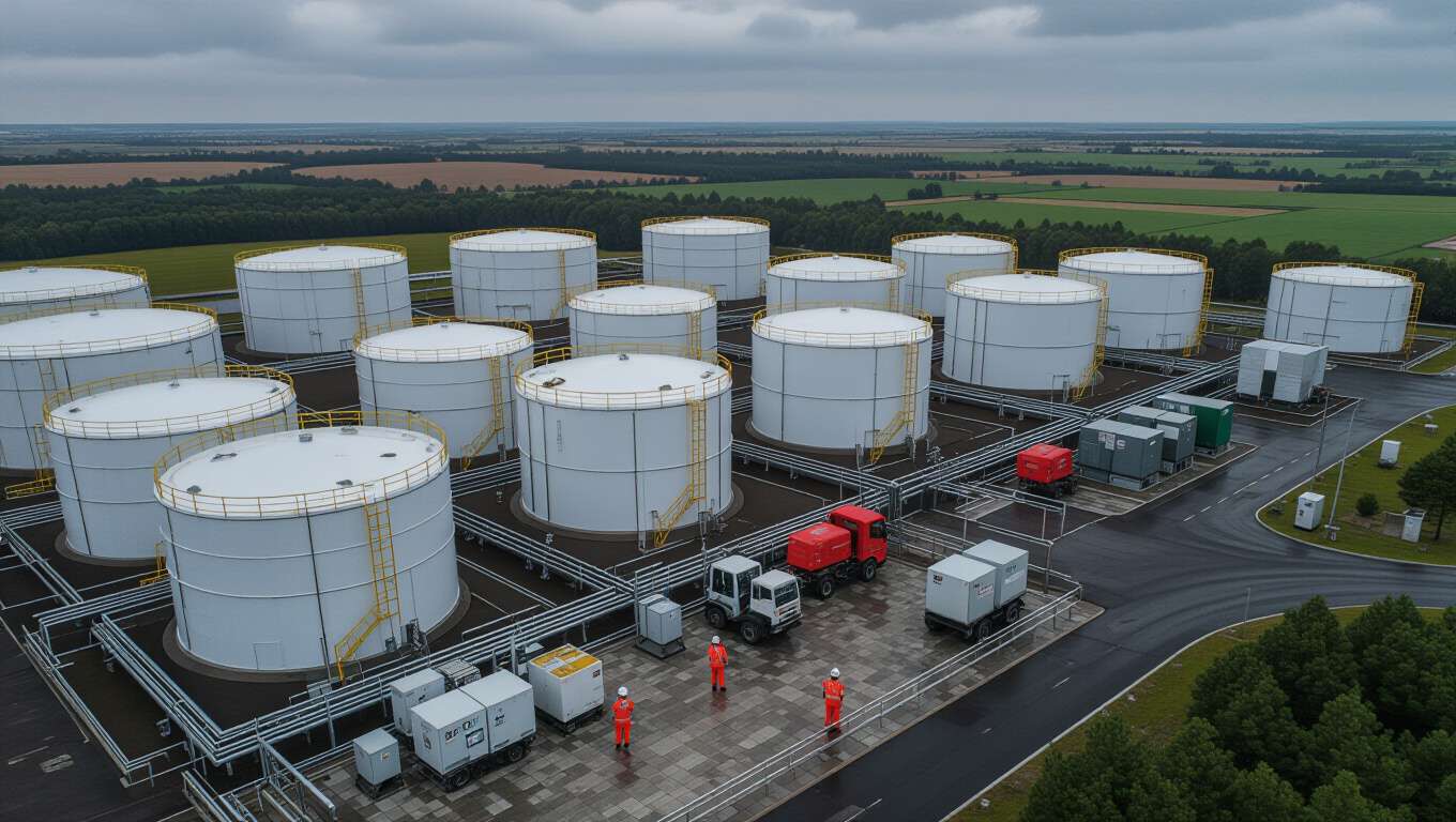 Срочная заправка газгольдеров в регионе выполняется в течение четырех часов